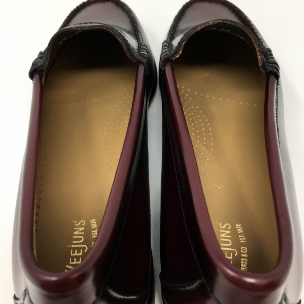 Bass Weejuns Men Whitney Cordovan Penny Loafer 9.5 - Picture 5 of 13